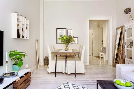 El piso de la semana: BLANCO Y MINT, ¡A mí que me pongan dos de estos! El piso de la semana: BLANCO Y MINT, ¡A mí que me pongan dos de estos!