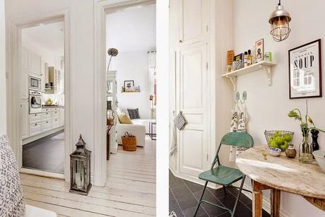 El piso de la semana: BLANCO Y MINT, ¡A mí que me pongan dos de estos! El piso de la semana: BLANCO Y MINT, ¡A mí que me pongan dos de estos!