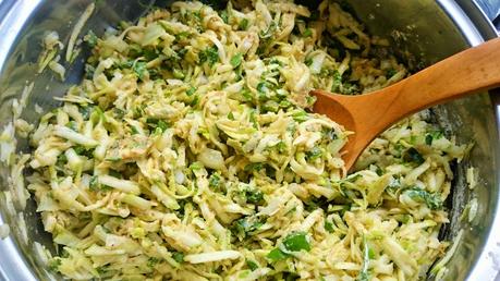 Koftas de zucchini en salsa cremosa de tomate y coco Koftas de zucchini en salsa cremosa de tomate y coco