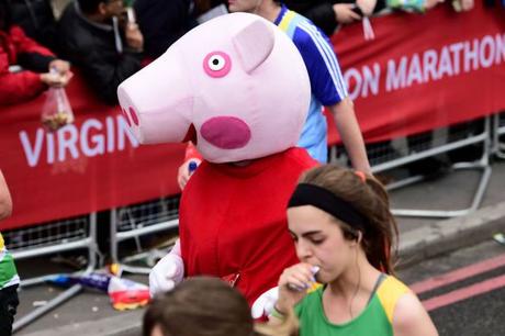 A-marathon-runner-in-fancy-dress-during-the-2015-Virgin-Money-London-Marathon