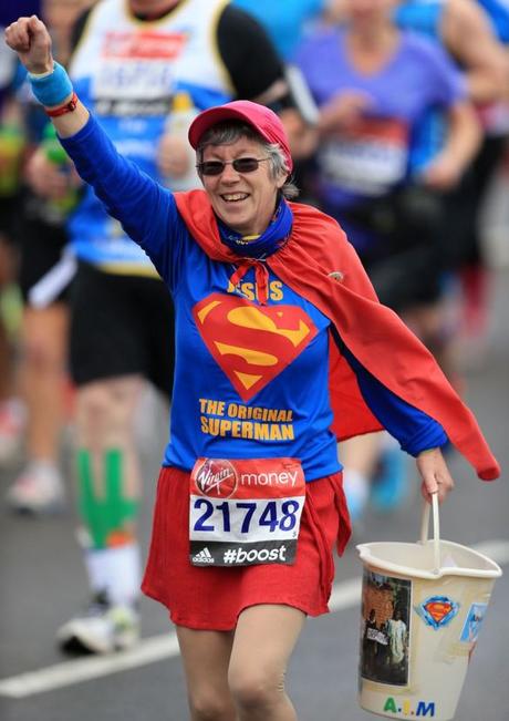 A-runner-dressed-as-Superman