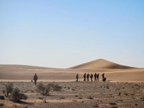 De las dunas Tidri a las dunas de Erg Sahel (Marruecos)