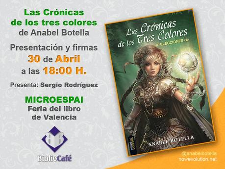 .: Presentación de Las crónicas de los tres colores en Fira del llibre de Valencia 2015 :.