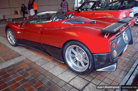 Pagani Zonda S Roadster Rear Side left