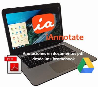 iAnnotate en un chromebook