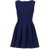 Short navy dress LOOK INVITADA BODA CON VESTIDO AZUL