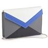 Color block handbag LOOK INVITADA BODA CON VESTIDO AZUL