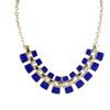 Blue enamel jewelry LOOK INVITADA BODA CON VESTIDO AZUL