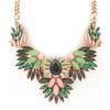 Bib statement necklace LOOK INVITADA BODA CON VESTIDO AZUL