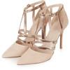Topshop strappy shoes LOOK INVITADA BODA CON VESTIDO AZUL