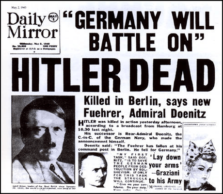 periódico hitler muerto