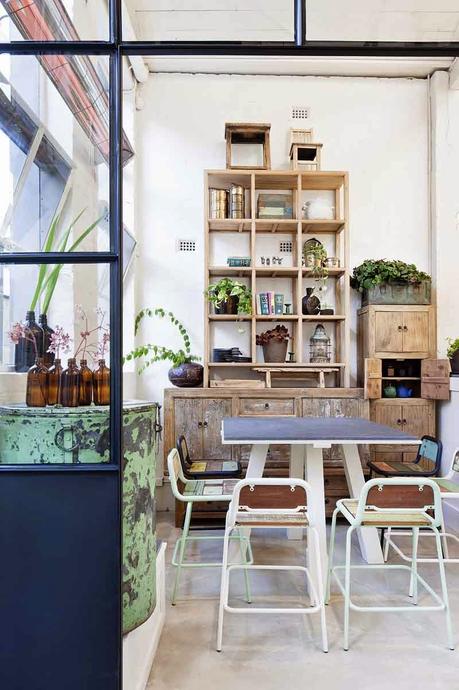 Combinación de estilos en este restaurante y local de té en Australia Combinación de estilos en este restaurante y local de té en Australia