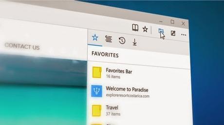 Microsoft Edge: El nuevo navegador web de Windows 10