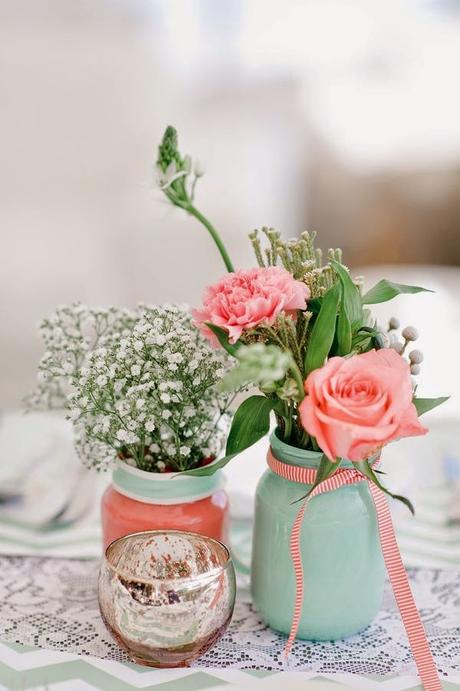 Ideas para decorar tu boda en color coral
