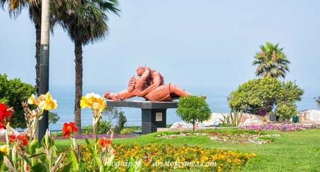 Parque del amor barrio Miraflores, Lima Perú