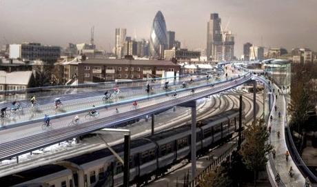 Sky Cicle: montaña rusa actual y autopista urbana del futuro.