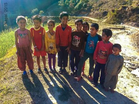 Fotografías en Nepal - La escuela