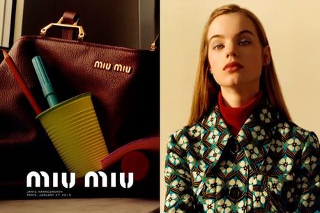 Miu Miu elige a una nueva cara en el mundo de la moda, Estella Boersma, para su Pre-Fall