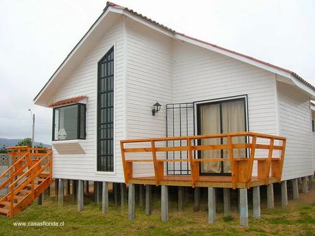 Modelos de casas prefabricadas en Chile.