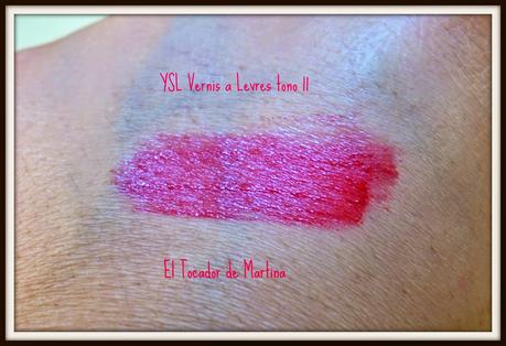 MIS LABIALES DE YSL Y SUS DISTINTAS TEXTURAS.