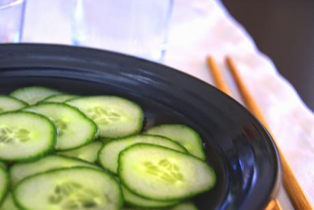 Ensalada oriental de pepino