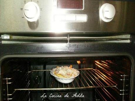 Tapa de patatas, con sobrasada y queso Tapa de patatas, con sobrasada y queso