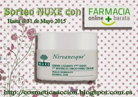 ¡Sorteo de la crema “Nirvanesque” de NUXE con FARMACIA ONLINE BARATA!