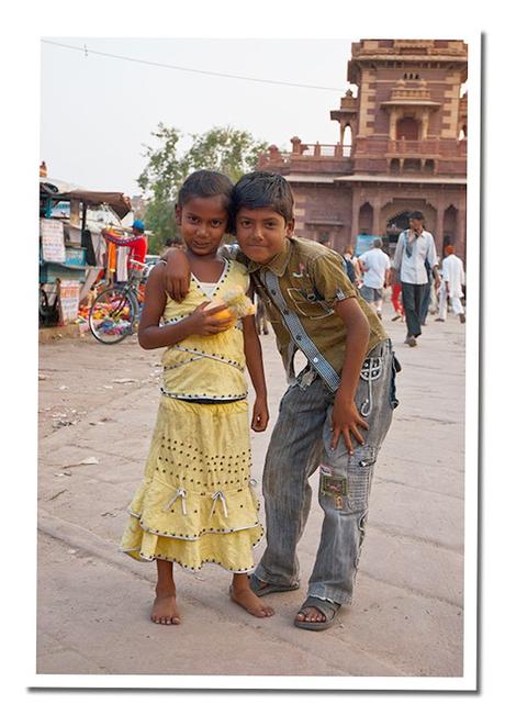 Niños en Jodhpur