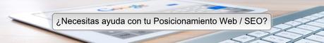 ¿Necesitas ayuda con tu Posicionamiento Web / SEO?