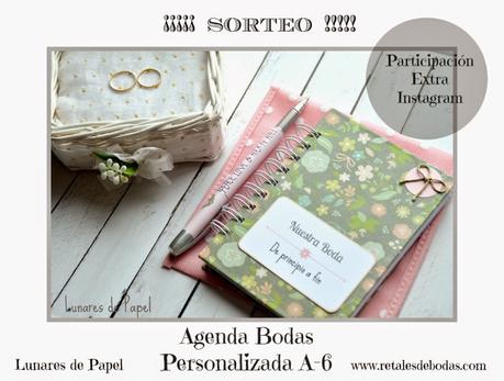 Agendas de Bodas Personalizadas Lunares de Papel y...!!!!! SORTEO!!!!!!