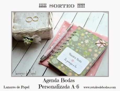 Agendas de Bodas Personalizadas Lunares de Papel y...!!!!! SORTEO!!!!!!