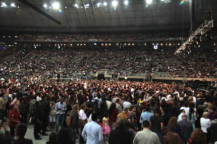 Acto evangélico congrega 20 mil personas en el Palau Saint Jordi