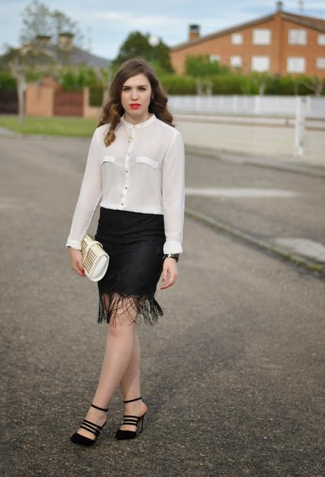 Fringes in my skirt Fringes in my skirt