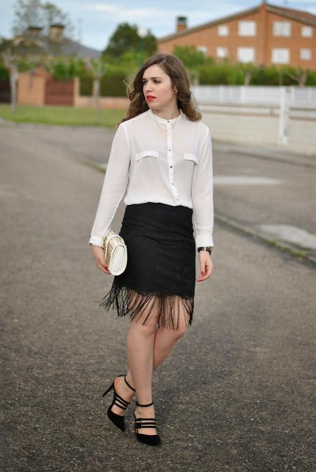 Fringes in my skirt Fringes in my skirt