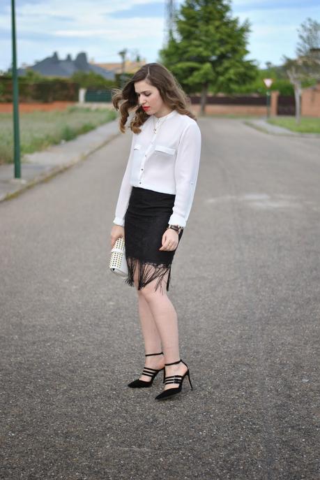 Fringes in my skirt Fringes in my skirt