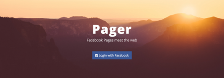 pager 600x211 Pager, el proyecto que permitirá convertir páginas de Facebook en webs