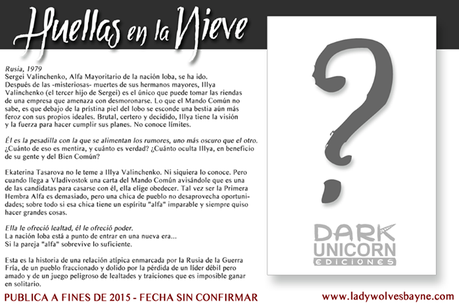 Sinopsis revelada para Huellas en la Nieve de Melisa S. Ramonda Sinopsis revelada para Huellas en la Nieve de Melisa S. Ramonda