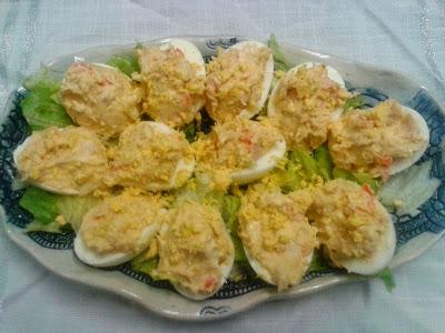 Huevos rellenos Huevos rellenos