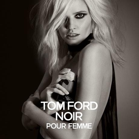 Lara Stone posa para la nueva campaña de Noir de Tom Ford