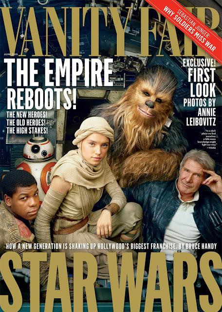 Star Wars: The Force Awakens en Vanity Fair (fotos y vídeo) Star Wars: The Force Awakens en Vanity Fair (fotos y vídeo)