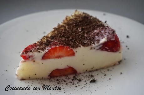 Postre de yogurt y fresas Postre de yogurt y fresas