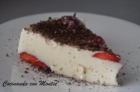 Postre de yogurt y fresas Postre de yogurt y fresas