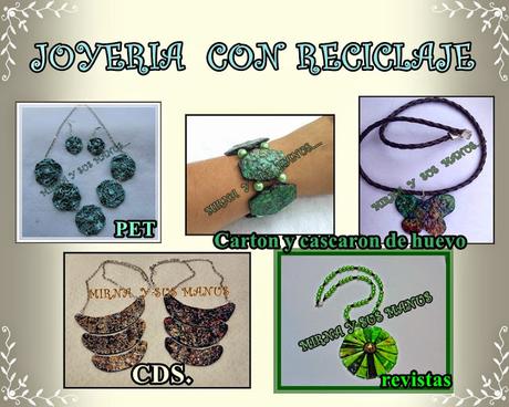 Joyeria con reciclaje