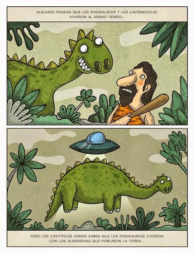 ¿Dinosaurios y cavernícolas? (Dosis Diarias)