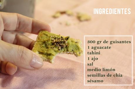 verde que te quiero verde, receta de hummus HUMMUS GUISANTES Y AGUACATE_DRYB