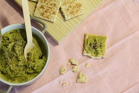 verde que te quiero verde, receta de hummus HUMMUS GUISANTES Y AGUACATE_DRYB3