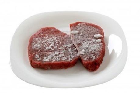 Sobre recongelación de los alimentos. congelado