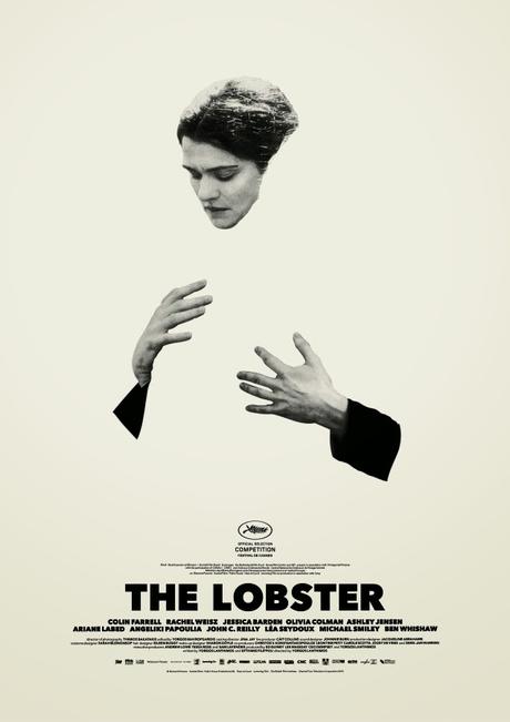 Colin Farrell y Rachel Weisz abrazan los pósters de la sci-fi 'The Lobster'