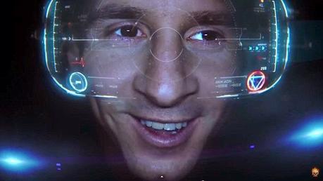 Lionel Messi se convierte en Iron Man en brillante anuncio de Samsung. Lionel Messi se convierte en Iron Man en brillante anuncio de Samsung.