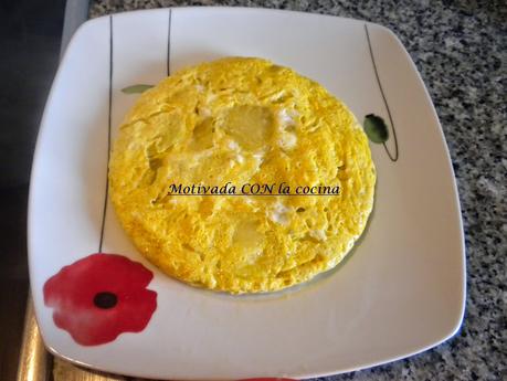 Tortilla de patata con Lekue